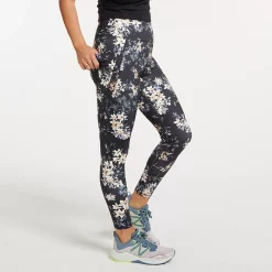 Women's FLX Ascent High-Waisted Ankle Leggings -Hot Sale Adult Shop 4657318 Pitch Black Floral