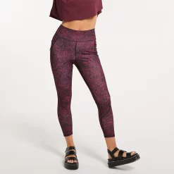 Women's FLX Ascent High-Waisted Ankle Leggings -Hot Sale Adult Shop 4657318 Wine Snakeskin