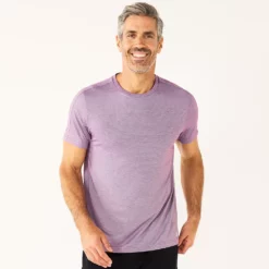 Men's Tek Gear® Core Dry Tek Tee -Hot Sale Adult Shop 4671350 Ruby Purple