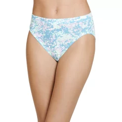 Women's Jockey® Cotton Stretch Hi-Cut Panty 1555 -Hot Sale Adult Shop 4829225 Tranquility