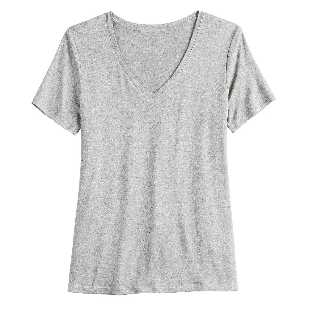 Women's Nine West Essential V-Neck Tee 30 Women's Nine West Essential V-Neck Tee - Image 30