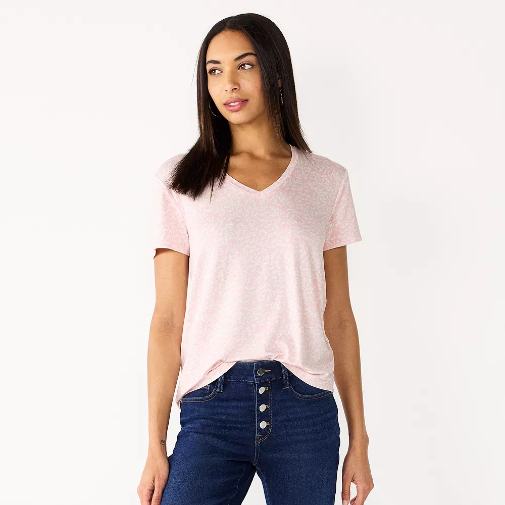 Women's Nine West Essential V-Neck Tee 11 Women's Nine West Essential V-Neck Tee - Image 11