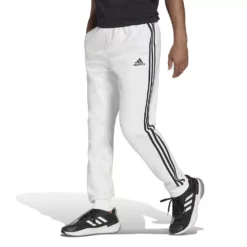 Men's adidas Essentials Fleece Jogger -Hot Sale Adult Shop 4882606 White Black