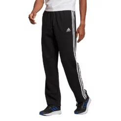 Men's adidas Essentials Fleece Pants -Hot Sale Adult Shop 4882608 Black White