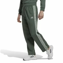 Men's adidas Essentials Fleece Pants -Hot Sale Adult Shop 4882608 Green Oxide Linen