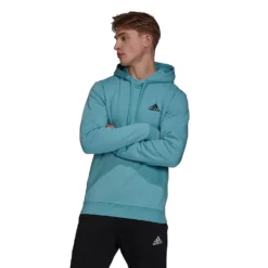 Men's adidas Feel Cozy Pullover Fleece Hoodie -Hot Sale Adult Shop 4882714 Mint Black