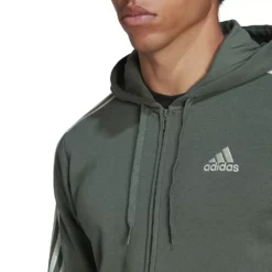 Men's adidas Essential Full-Zip Fleece Hoodie -Hot Sale Adult Shop 4883022 ALT4