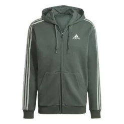 Men's adidas Essential Full-Zip Fleece Hoodie -Hot Sale Adult Shop 4883022 ALT6