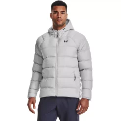 Men's Under Armour Down Hooded Jacket -Hot Sale Adult Shop 4886686 Halo Gray