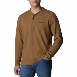 Men's Columbia Pine Peak Waffle Henley -Hot Sale Adult Shop 4898094 Delta