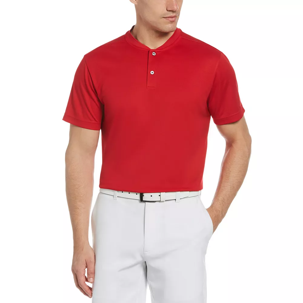 Big & Tall Grand Slam Regular-Fit Baseball-Collar Polo 1 Big & Tall Grand Slam Regular-Fit Baseball-Collar Polo
