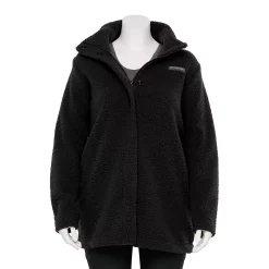 Plus Size Columbia Panorama Long Sherpa Fleece Jacket -Hot Sale Adult Shop 4913176 Black