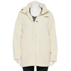 Plus Size Columbia Panorama Long Sherpa Fleece Jacket -Hot Sale Adult Shop 4913176 Chalk