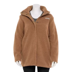 Plus Size Columbia Panorama Long Sherpa Fleece Jacket