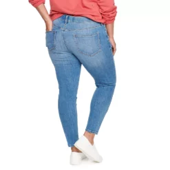 Plus Size Sonoma Goods For Life® Premium Mid-Rise Skinny Jeans 9 Plus Size Sonoma Goods For Life® Premium Mid-Rise Skinny Jeans -Hot Sale Adult Shop 4916151 ALT