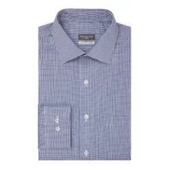 Men's Van Heusen Ultra Wrinkle-Free Regular-Fit Dress Shirt -Hot Sale Adult Shop 4933454 New Navy