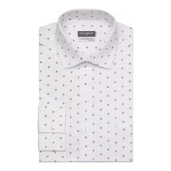 Men's Van Heusen Ultra Wrinkle-Free Regular-Fit Dress Shirt -Hot Sale Adult Shop 4933454 Ruby