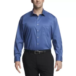 Big & Tall Van Heusen Ultra Wrinkle-Free Stretch Dress Shirt -Hot Sale Adult Shop 4935935 ALT