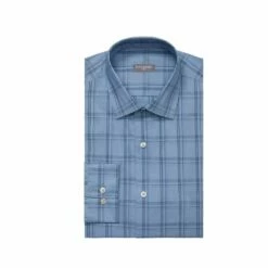 Big & Tall Van Heusen Ultra Wrinkle-Free Stretch Dress Shirt -Hot Sale Adult Shop 4935935 Cadet Blue