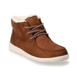 SO® Ivyy Women's Faux-Fur Chukka Boots -Hot Sale Adult Shop 4943272 Brown