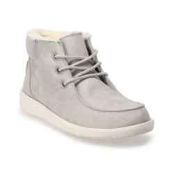 SO® Ivyy Women's Faux-Fur Chukka Boots -Hot Sale Adult Shop 4943272 Gray