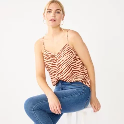 Women's Nine West V-Neck Layering Camisole