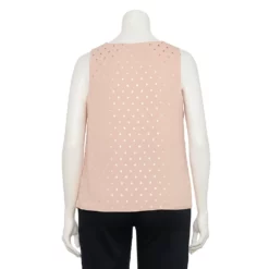 Plus Size Nine West Essential V-Neck Tank -Hot Sale Adult Shop 4952917 ALT