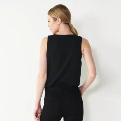 Petite Nine West V-Neck Tank -Hot Sale Adult Shop 4957403 ALT