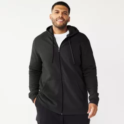 Big & Tall Tek Gear® Ultra Soft Fleece Hoodie -Hot Sale Adult Shop 4957647 Mineral Black