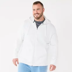 Big & Tall Tek Gear® Ultra Soft Fleece Hoodie -Hot Sale Adult Shop 4957647 Modern White
