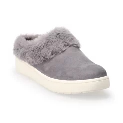 LC Lauren Conrad Gabriellaa Women's Faux-Fur Mules -Hot Sale Adult Shop 4974927 Gray