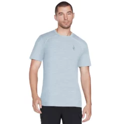 Men's Skechers® GO WALK On The Road Tech Tee -Hot Sale Adult Shop 4981355 Blue Fog White