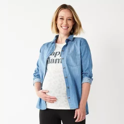 Women's Sonoma Goods For Life® Essential Everyday Button-Down Shirt 36 Women's Sonoma Goods For Life® Essential Everyday Button-Down Shirt -Hot Sale Adult Shop 4991213 ALT2