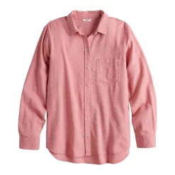 Women's Sonoma Goods For Life® Essential Everyday Button-Down Shirt 37 Women's Sonoma Goods For Life® Essential Everyday Button-Down Shirt -Hot Sale Adult Shop 4991213 ALT5