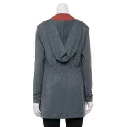 Women's Tek Gear® French Terry Hooded Wrap -Hot Sale Adult Shop 4997889 ALT