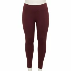 Plus Size FLX Affirmation High-Waisted Leggings -Hot Sale Adult Shop 5014686 Plum Pie