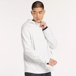 Men's FLX Comfort Fleece Pullover Hoodie -Hot Sale Adult Shop 5016806 Ivory Marble Heather