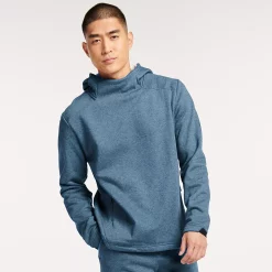 Men's FLX Comfort Fleece Pullover Hoodie -Hot Sale Adult Shop 5016806 Medium Overcast