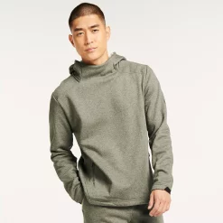 Men's FLX Comfort Fleece Pullover Hoodie -Hot Sale Adult Shop 5016806 Spearmint Chalk