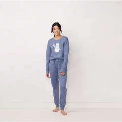 Women's LC Lauren Conrad Cozy Long Sleeve Pajama Top & Pajama Pants Set -Hot Sale Adult Shop 5034248 ALT2