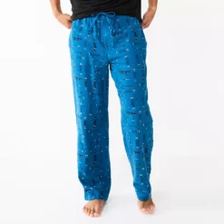 Men's Sonoma Goods For Life® Flannel Pajama Pants -Hot Sale Adult Shop 5034879 Blue Winter Sports