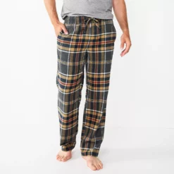 Men's Sonoma Goods For Life® Flannel Pajama Pants -Hot Sale Adult Shop 5034879 Gray Navy Plaid
