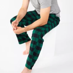 Men's Sonoma Goods For Life® Flannel Pajama Pants -Hot Sale Adult Shop 5034879 Green Buff