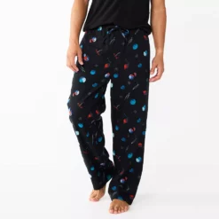 Men's Sonoma Goods For Life® Flannel Pajama Pants -Hot Sale Adult Shop 5034879 Multi Retro Planets