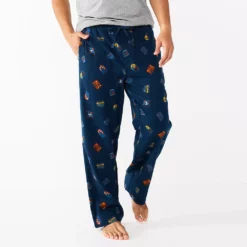 Men's Sonoma Goods For Life® Flannel Pajama Pants -Hot Sale Adult Shop 5034879 Navy Campers