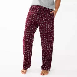Men's Sonoma Goods For Life® Flannel Pajama Pants -Hot Sale Adult Shop 5034879 Red Bandana