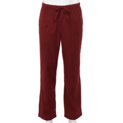 Men's Sonoma Goods For Life® Flannel Pajama Pants -Hot Sale Adult Shop 5034879 Red Dogs