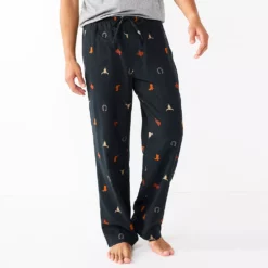 Men's Sonoma Goods For Life® Flannel Pajama Pants -Hot Sale Adult Shop 5034879 Texas Icons