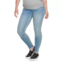Maternity Sonoma Goods For Life® Over-The-Belly Jeggings -Hot Sale Adult Shop 5035416 Light Wash