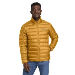 Men's Eddie Bauer CirrusLite Down Jacket -Hot Sale Adult Shop 5035475 Butterscotch